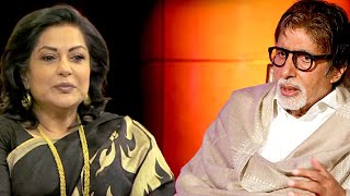 Moushumi Chatterjee Avoids Talking About Amitabh Bachchan [upl. by Nered]