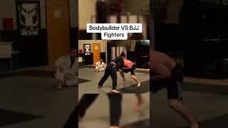 Bodybuilder Vs BJJ Fighter shorts juijitsu [upl. by Kyd]