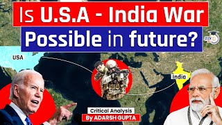 Will USA Go Against India in Future USA Vs India Vs China  StudyIQ [upl. by Breed227]