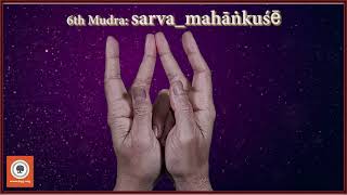 Dasha or 10 divine Mudras for Sri Chakra These are not meant for outside of Sri Chakra meditations [upl. by Nicola]