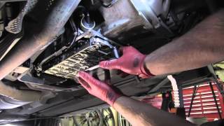 Mercedes transmission fluid and filter change [upl. by Donovan]