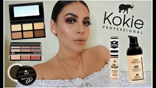 FULL FACE USING ONLY KOKIE COSMETICS DRUGSTORE MAKEUP TUTORIAL  JuicyJas [upl. by Sager]