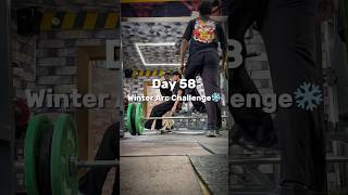 Winter Arc Challenge❄️ Day 58  shorts gymlife gymmotivation challenge fitness squatchallenge [upl. by Rausch670]