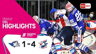 Schwenninger Wild Wings  Adler Mannheim  12 Spieltag 20212022  MAGENTA SPORT [upl. by Olodort946]