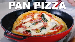 How to Make PAN PIZZA Without Oven Like an Italian [upl. by Toma189]