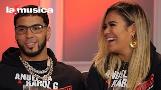 Karol G Y Anuel AA Confiesan Cómo Se Enamoraron  LaMusica [upl. by Trilby]