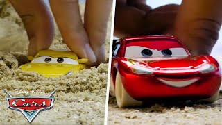 Lightning McQueens Greatest Car Races  More SIDE BY SIDE VIDEOS  Pixar Cars [upl. by Llerdna899]