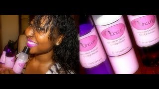 BEST AT HOME BRAZILIAN KERATIN Treatment  Uncurly ❤ [upl. by Nanah]