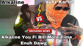 Alkaline Disses Vybz Kartel In the Streets Brawling Trinidad [upl. by Notgnirrac]