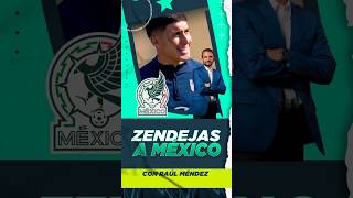 ALEJANDRO ZENDEJAS ¿Con qué selección jugará 🇲🇽🇺🇸 ⚽ SeleccionMexicana [upl. by Teage709]