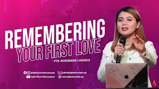 Remembering Your First Love  Ptr Meliza Benedicto [upl. by Ybor]