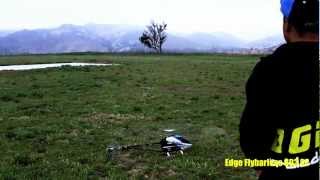 Edge Flybar Rotorblades on Flybarless RC Helicopters [upl. by Easlehc937]