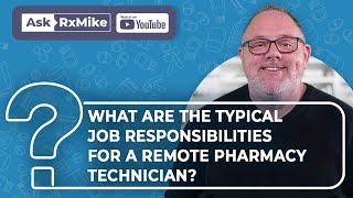 What Are The Typical Job Responsibilities For A Remote Pharmacy Technician [upl. by Hsuk540]