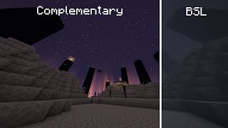 BSL vs Complementary Shaders [upl. by Tommie]