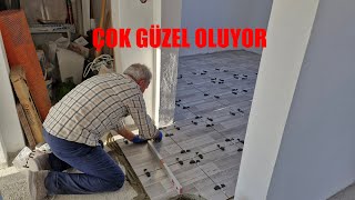 YENİ EVİMİZİN ANTRE VE ODAMIZIN FAYANSLARI BİTTİ [upl. by Anaujal]