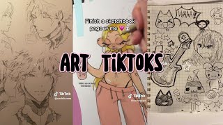 ✩Art Tiktoks I saved 😊✩ [upl. by Orten]