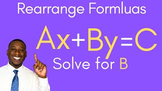 Rearrange Formulas amp Isolate Variables 8 Common Formulas [upl. by Zawde]