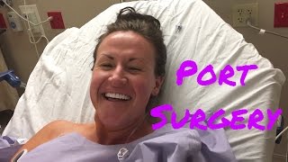 Port SurgeryToday I got my port so I can start chemotherapy in 3 days [upl. by Xavier]