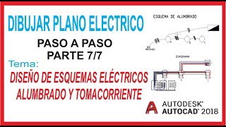 COMO HACER ESQUEMAS ELÉCTRICOS NUMERO DE CONDUCTORES [upl. by Aynotahs]