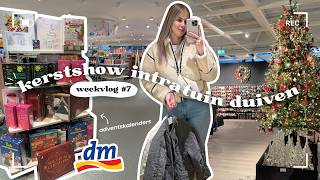 Kerstshow Intratuin Duiven  shoppen bij DM 🎄  weekvlog 7  Make Me Blush [upl. by Rennerb]