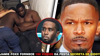 Jamie Foxx fornece os 100 vídeos da festa secreta de Diddy ao FBI  Documentário Sobre Crimes Reais [upl. by Emlynne]