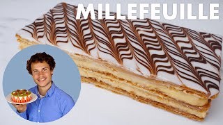 RECETTE DU MILLEFEUILLE  CAP pâtisserie [upl. by Aubigny]