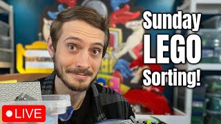 Sunday LEGO Sorting Livestream [upl. by Anilad]