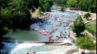 Comal River Web Cam New Braunfels TX  By Comal Tubes [upl. by Fee]