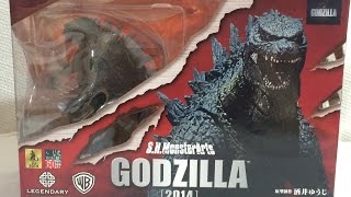 SH Monsterarts Godzilla 2014 Unboxing [upl. by Narruc]