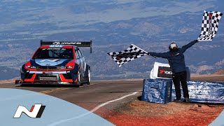 Hyundai N  IONIQ 5 N TA Spec  Pikes Peak Record Run [upl. by Lienad]