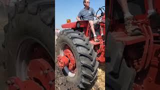 International Harvester 1466 Plowing at the Half Century of Progress Show internationalharvester [upl. by Lyrpa]