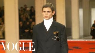 Fashion Show  Prada Fall 2012 Menswear [upl. by Alleiram]