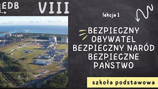 EDB 8 Lekcja 1  Bezpieczny obywatel naród państwo [upl. by Remo462]