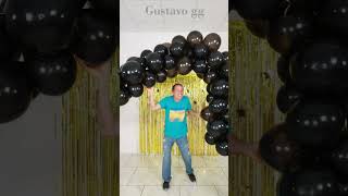 DECORACION CUMPLEAÑOS 🤩 Decoración con globos  Gustavo gg [upl. by Witty]