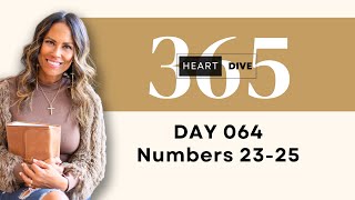 Day 064 Numbers 2325  Daily One Year Bible Study  Audio Bible Reading with Commentary [upl. by Otrebron]