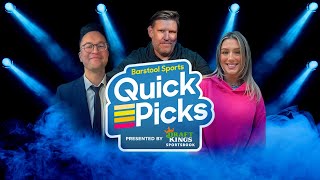 Barstool Sports Quick Picks  Thursday March 28 2024 [upl. by Atikahs922]