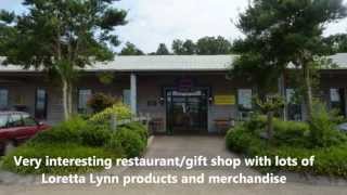 Loretta Lynns Kitchen Restaurant and Dude Ranch Complex Overview  July 2013 [upl. by Aihceyt]