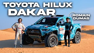 Essai Toyota Hilux GR Dakar La Formule 1 des sables [upl. by Akkahs]