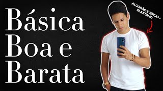 Camiseta básica de alta qualidade e preço MUITO justo conheça a LAWE CLOTHING [upl. by Hendren]