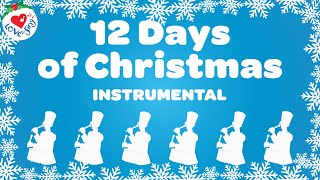 12 Days of Christmas Song KARAOKE Song 🎤🔔 Christmas Love to Sing [upl. by Hayton]