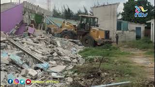 Changamwe 84 houses sitting on the 57acre National Housing Corporation land are being demolished [upl. by Kallick]