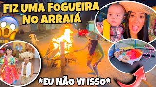 MEU FILHO LEVOU A CRUSH PARA O ARRAIÁ DA FAMÍLIA  😱 FESTA NO CESARÃO [upl. by Nyrol]