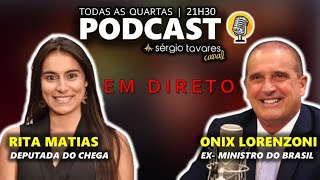 🇵🇹🇧🇷🎙𝗣𝗢𝗗𝗖𝗔𝗦𝗧 Rita Matias e Onyx Lorenzoni  Episódio 5 [upl. by Seftton]