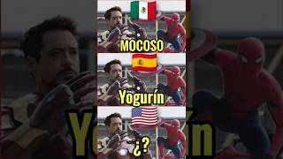 ¿Español o Latino Civil War doblaje civilwar spiderman ironman [upl. by Lucita]