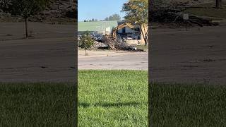 Cloverleaf High School Demo 10102024 Part 5 cloverleaf school demolition demo construction [upl. by Davilman]