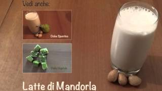 Latte di Mandorla Fatto in Casa senza zuccheri [upl. by Haerle405]