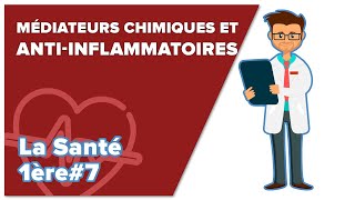 Immunité innée 3  Médiateurs Chimiques et Antiinflammatoires  SVT  SANTÉ 1ère spé 7  Mathrix [upl. by Rapsag]