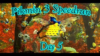 Pikmin 3 10 day Speedrun Day 5 [upl. by Ailenroc]