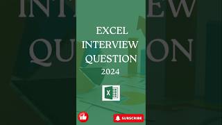 excel interview for freshers excel exceltips dataanalysis interview interviewprep [upl. by Elockcin]