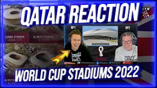 Qatar World Cup Stadiums 2022 Reaction  Some Serious Cash There [upl. by Broeder]